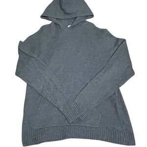 Old Navy Cozy Gray Hooded Sweater